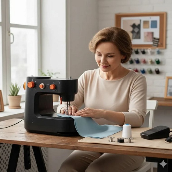 Máquina de Coser Mini Portátil Eléctrica