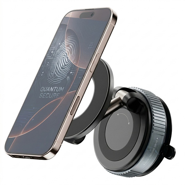 Soporte magnético al vacío para teléfono