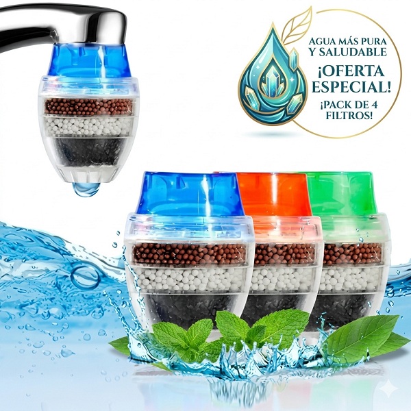 Filtro Purificador de Agua (5 Capas)